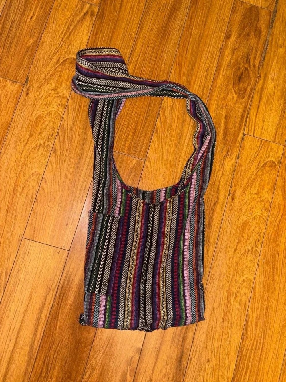 Y2K hobo bag with a boho design